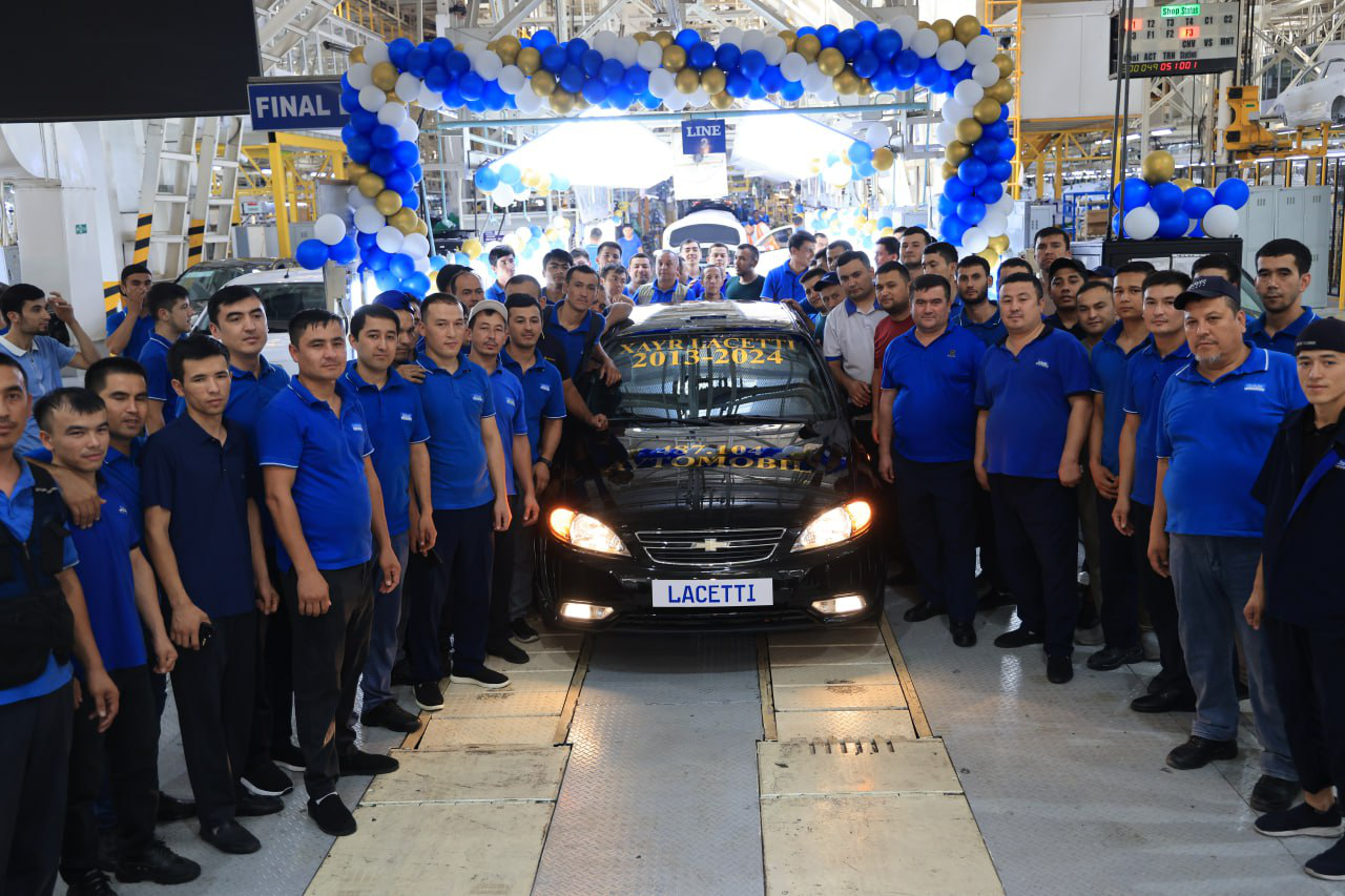 С конвейера сошел последний автомобиль Chevrolet Lacetti&nbsp;