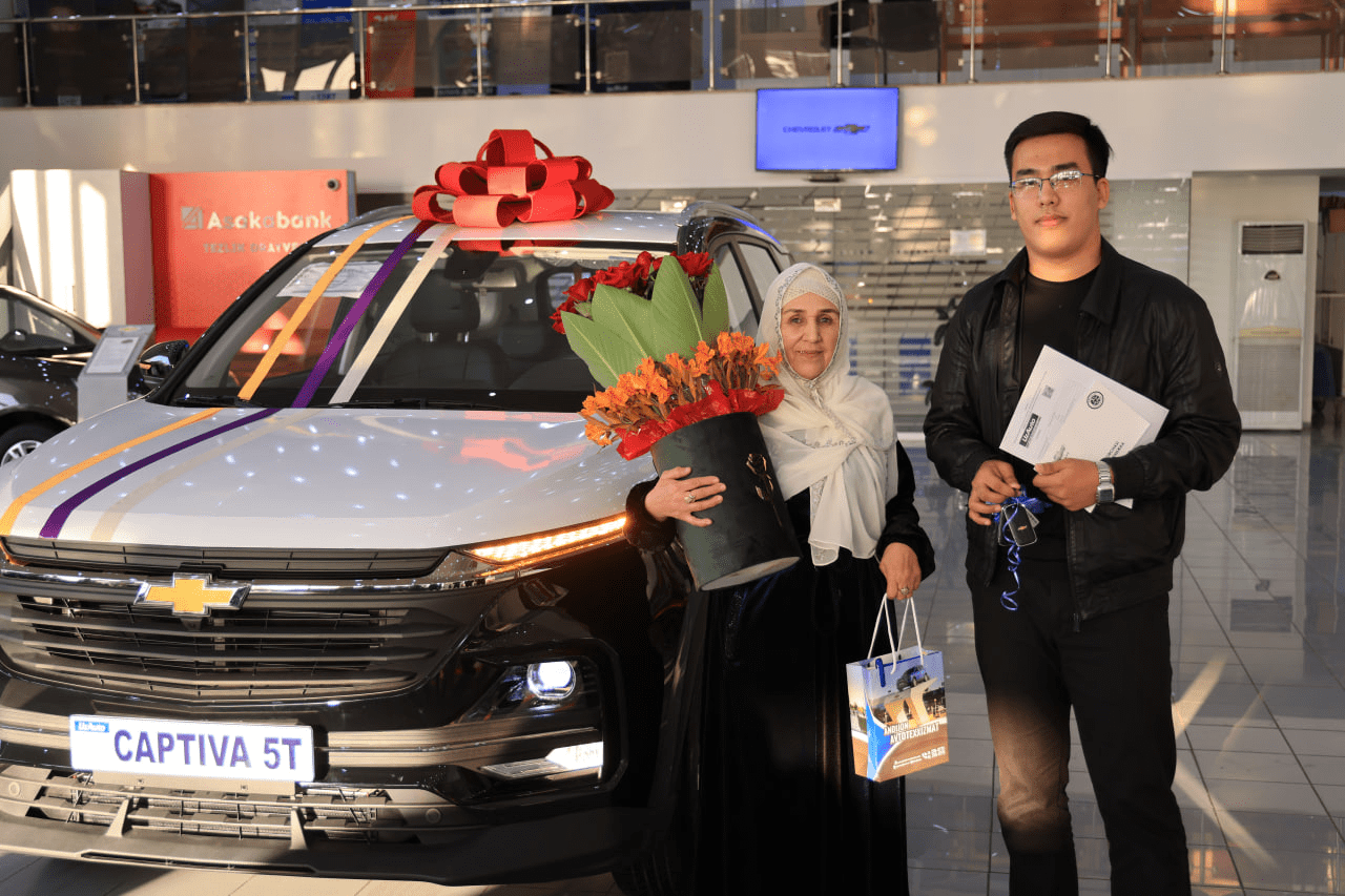 Встречайте, новые Chevrolet Captiva уже на дорогах Узбекистана!