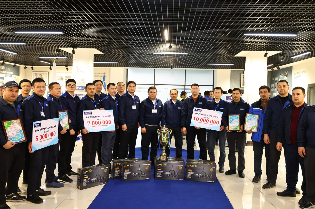 “UzAuto Motors” Ajda Kaizen guruhlarining navbatdagi 10-umumzavod konferensiyasi o‘tkazildi
